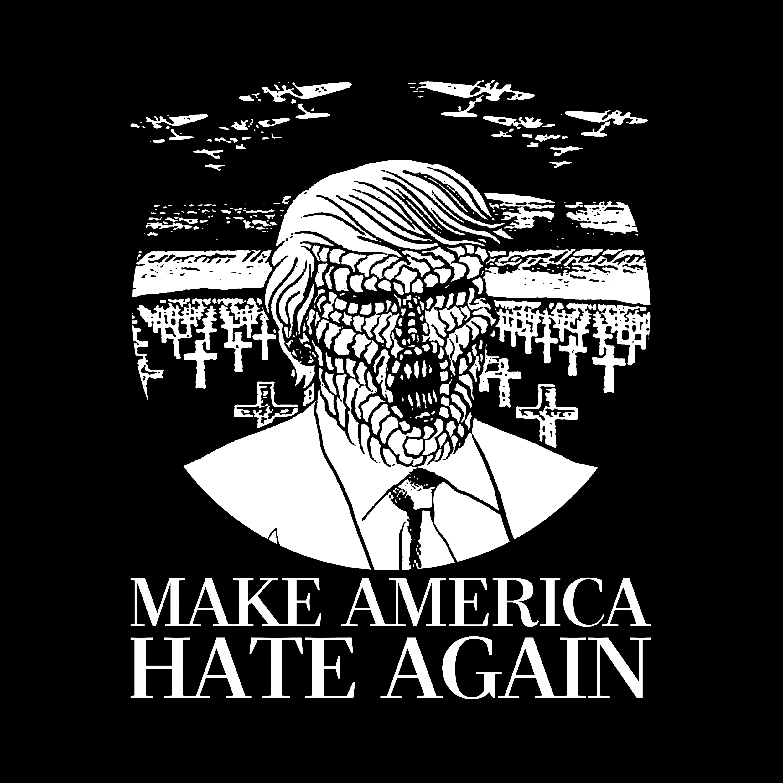 Make America Hate Again Donald Trump Classic Tee