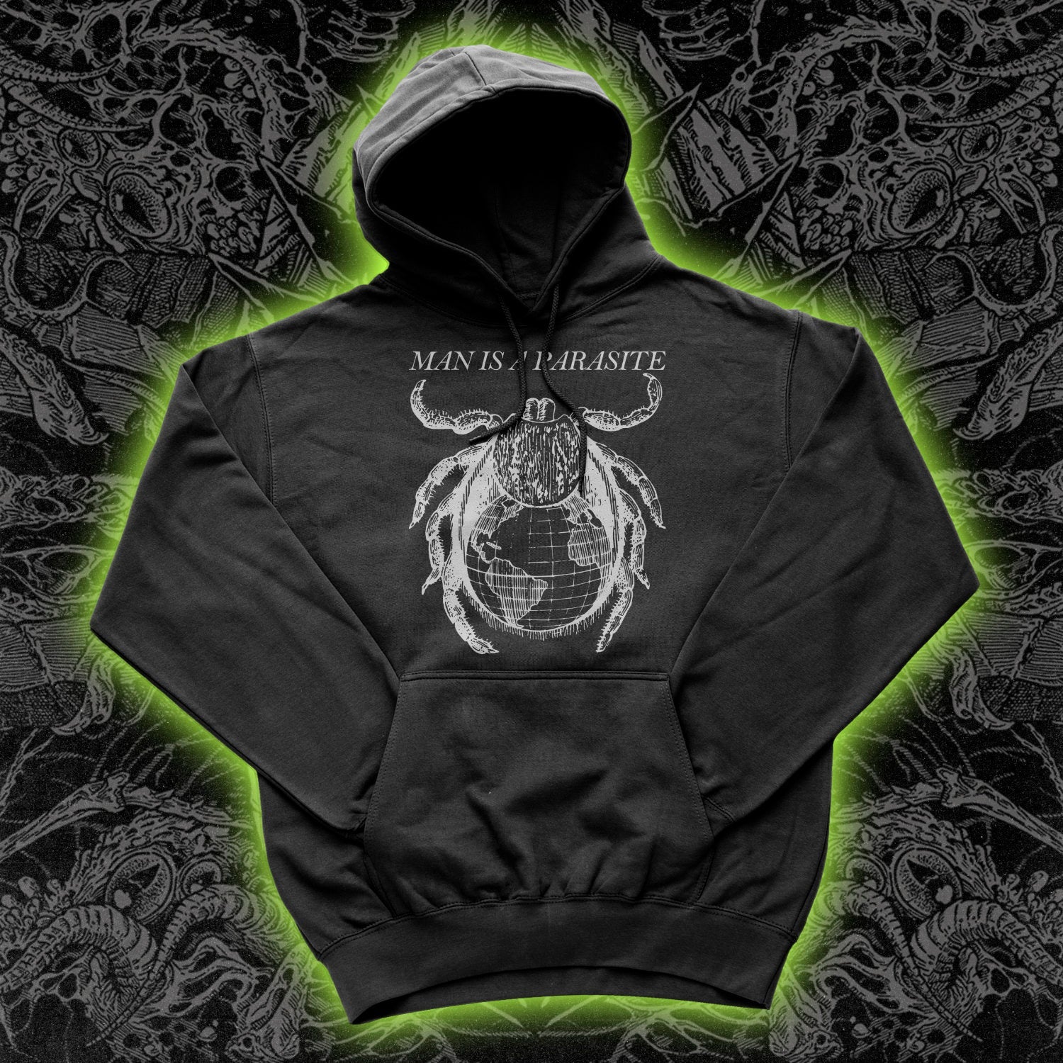 Man Is A Parasite Hoodie