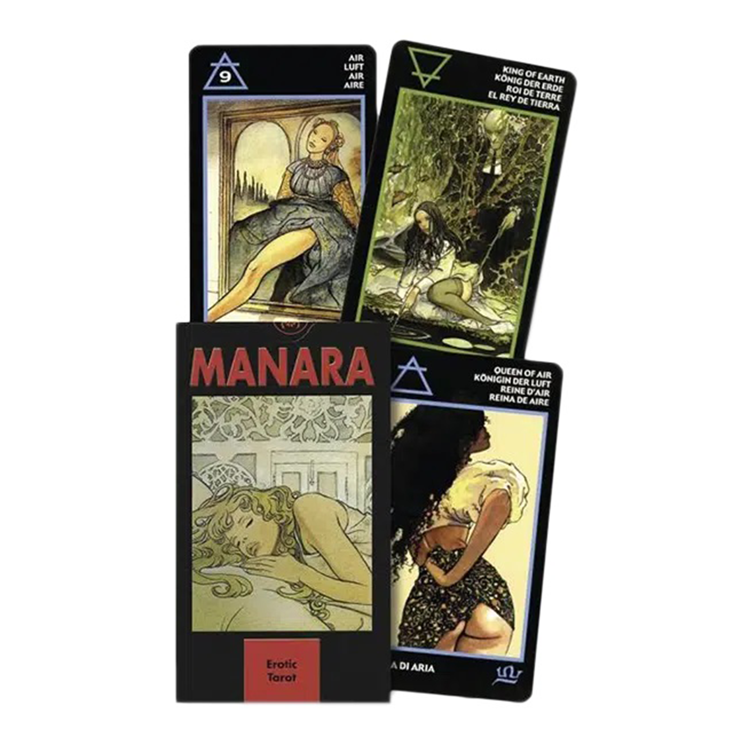 Milo Manara 78-Card Erotic Tarot Deck