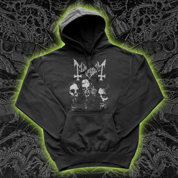 Mayhem Black Metal For Dark Colors Hoodie | Occult, Cult, and