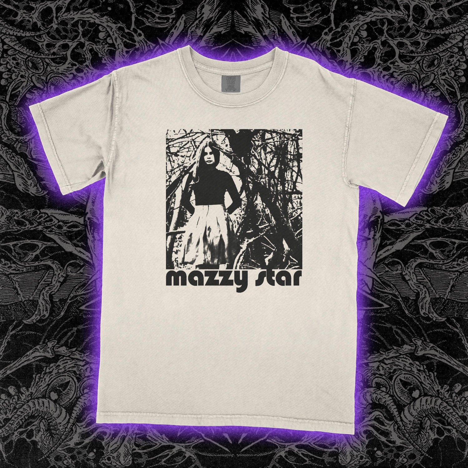 Mazzy Star Hope Sandoval Comfort Colors Ivory Tee