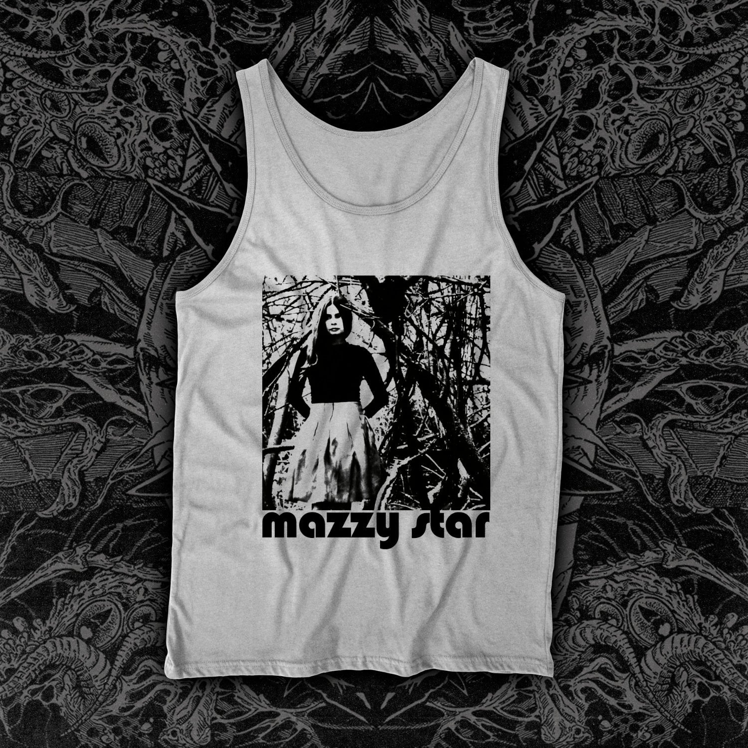 Mazzy Star Hope Sandoval Tank White