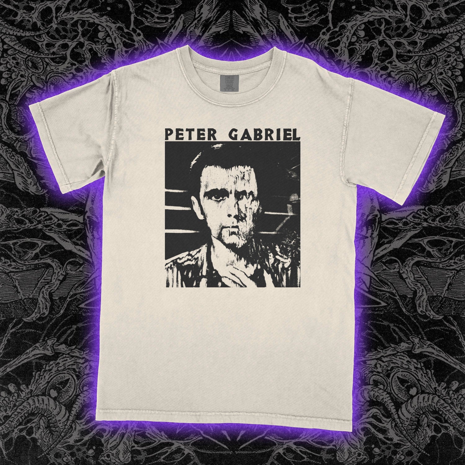 Melt 3 Peter Gabriel Comfort Colors Ivory Tee