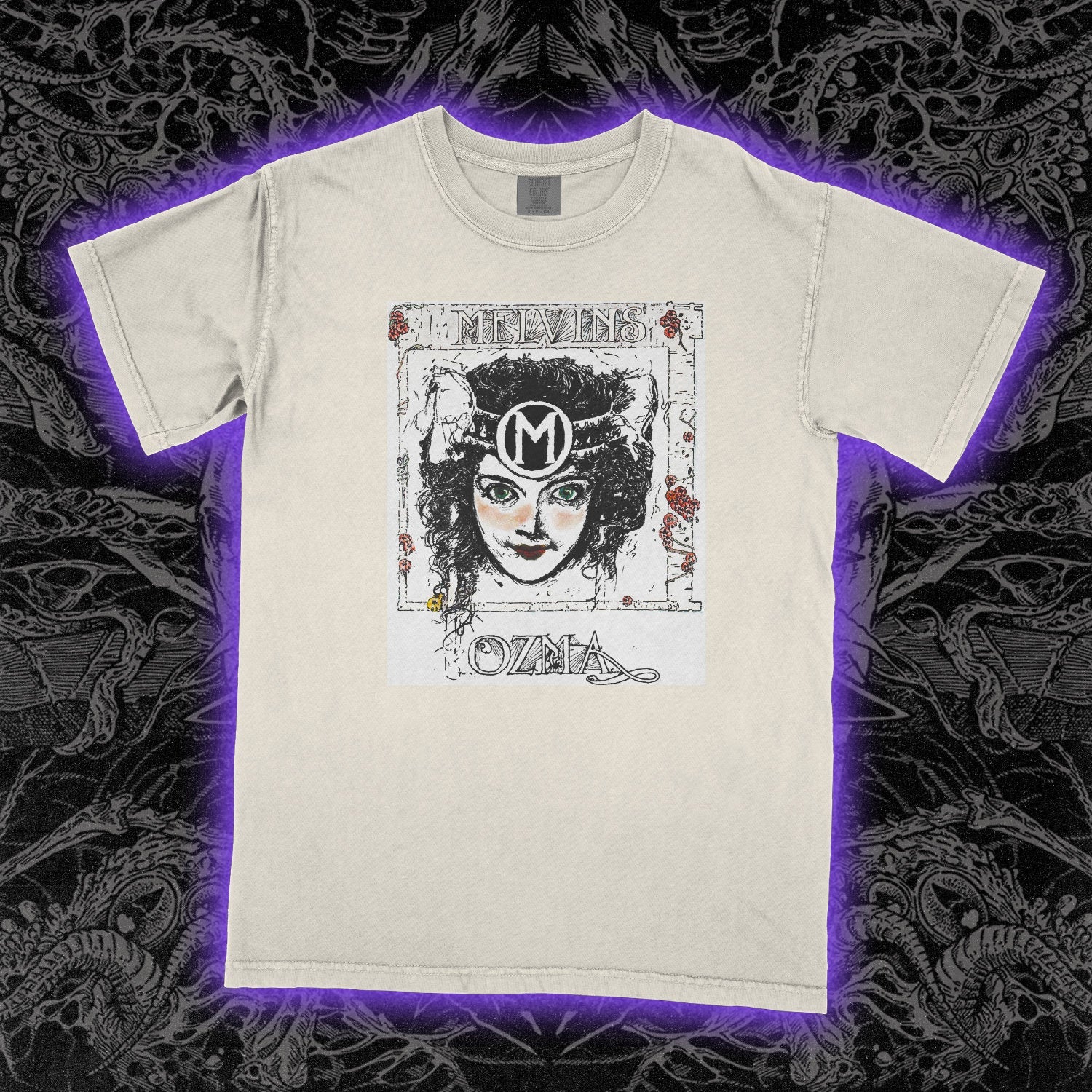 Melvins Ozma Comfort Colors Ivory Tee