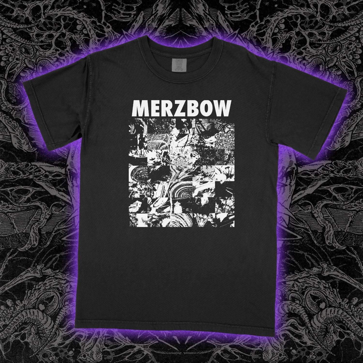 Merzbow Comfort Colors Black Tee