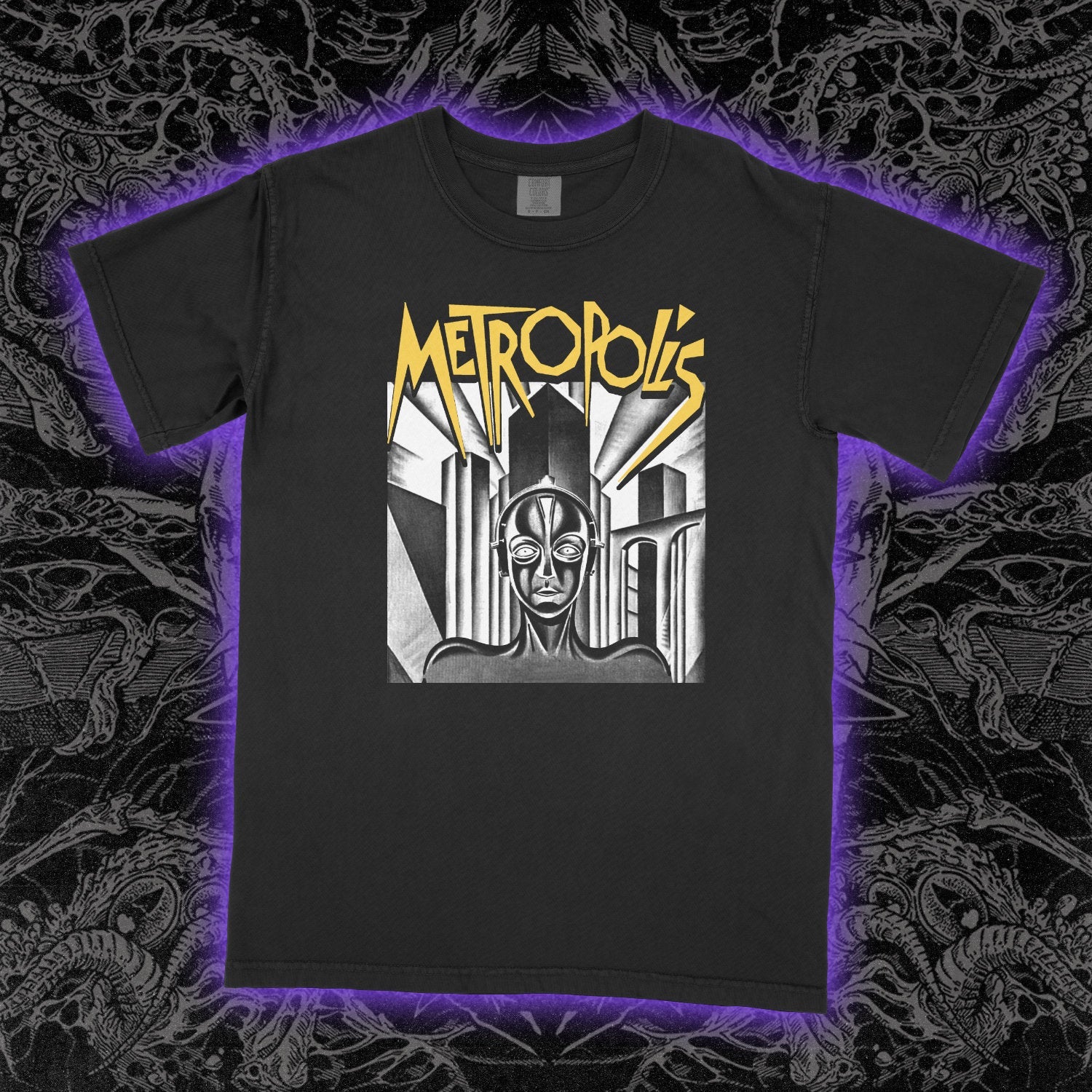 Metropolis Tezuka Comfort Colors Black Tee