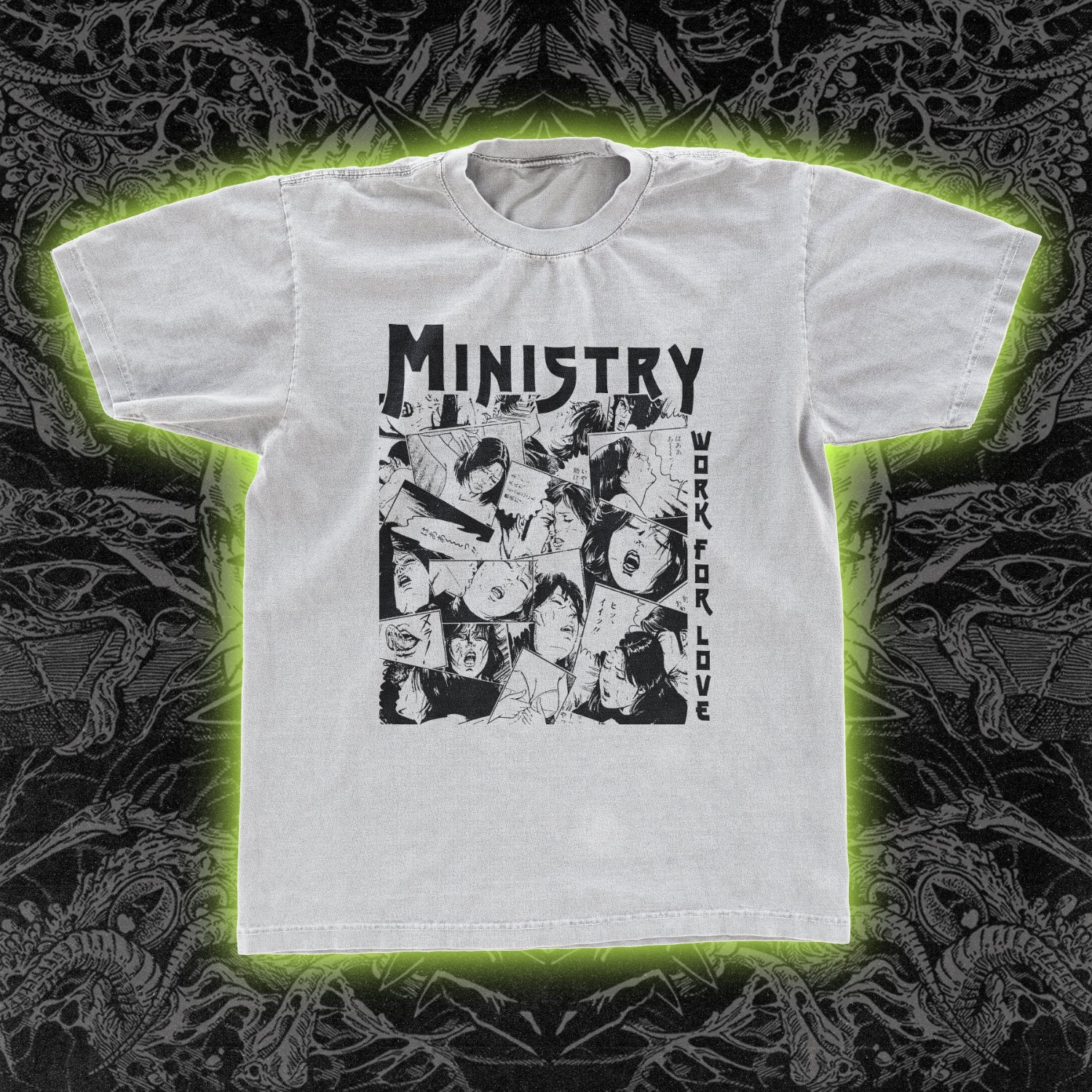Ministry Work | Occult & Obscure Clothing | Night Channels