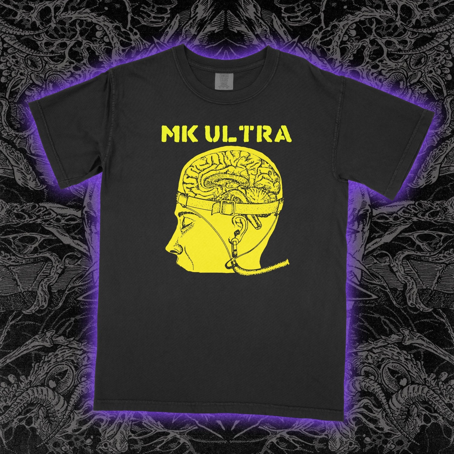 MK ULTRA Comfort Colors Black Tee