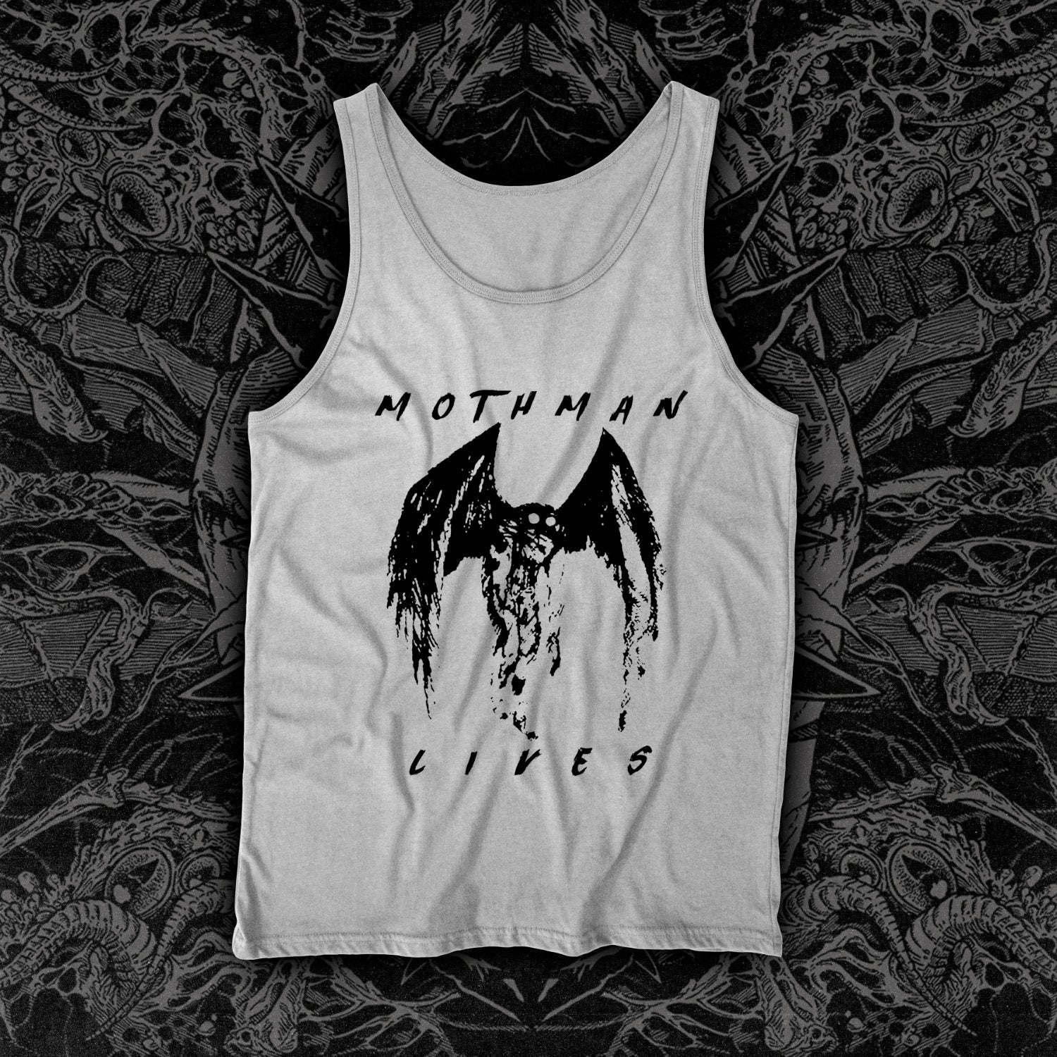 Mothman Lives Tank White