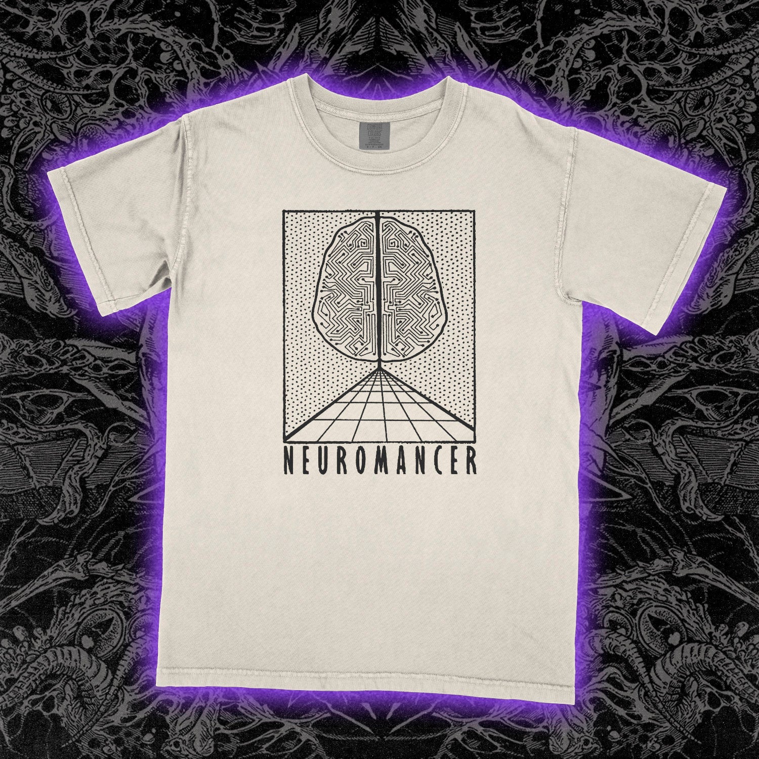 Neuromancer Comfort Colors Ivory Tee