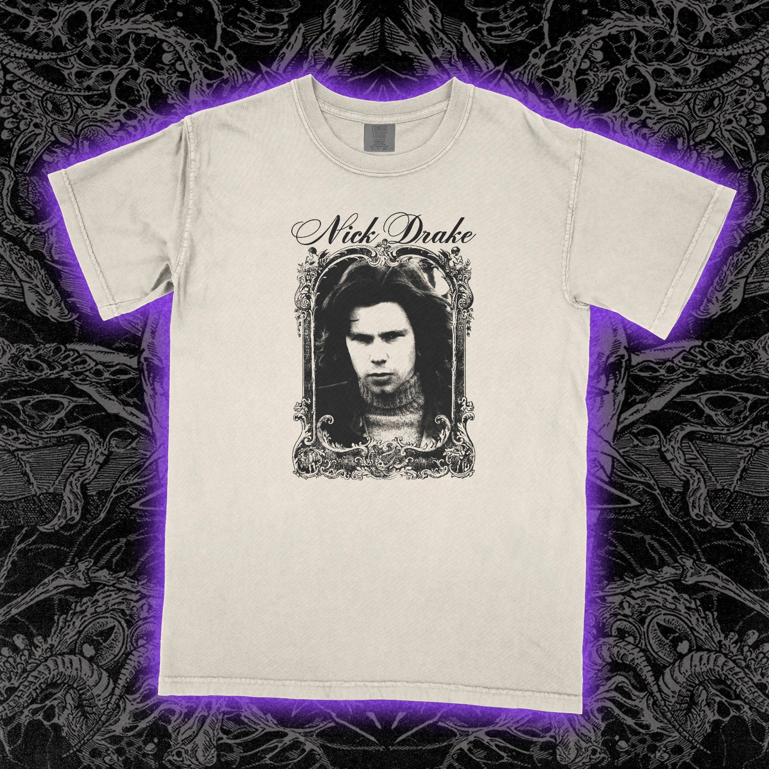 Nick Drake Comfort Colors Ivory Tee