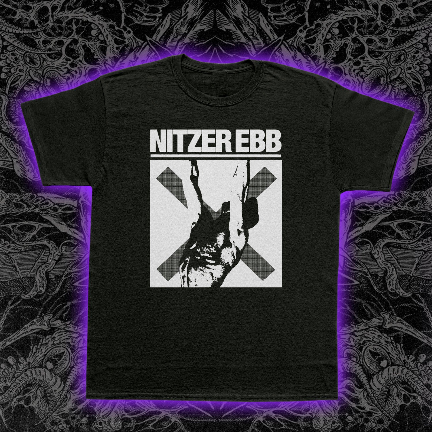 TAR Tシャツ XL 2007年 Nitzer Ebb 新品未使用 Nitzer Ebb - Produkt T-Shirt - Nuclear Waste