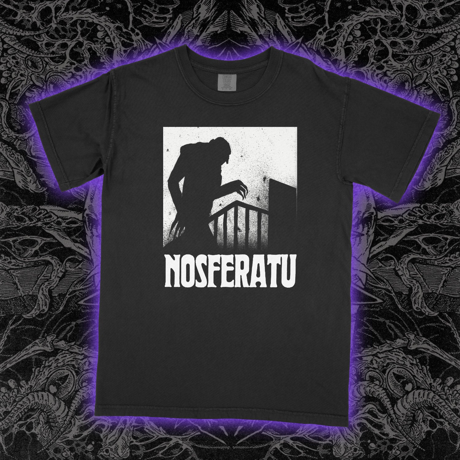 Nosferatu Comfort Colors Black Tee