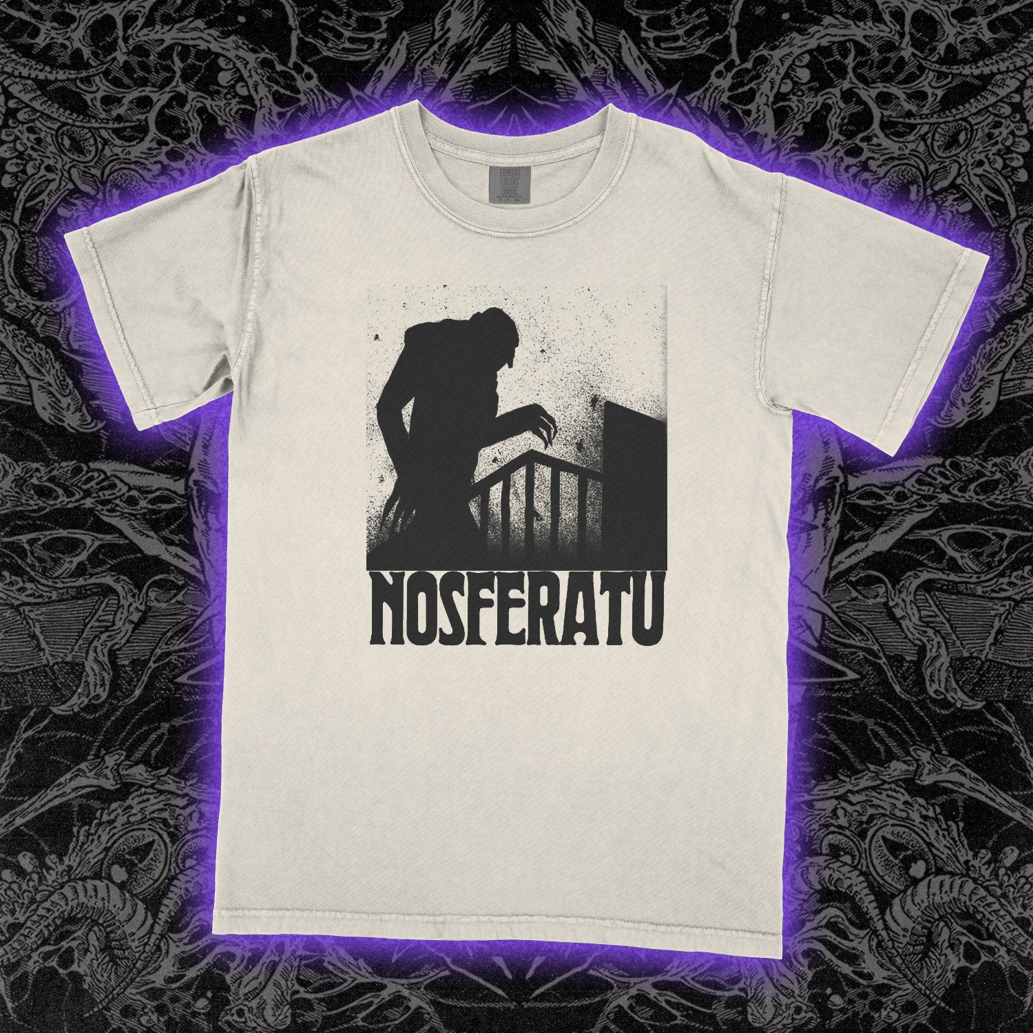 Nosferatu Comfort Colors Ivory Tee