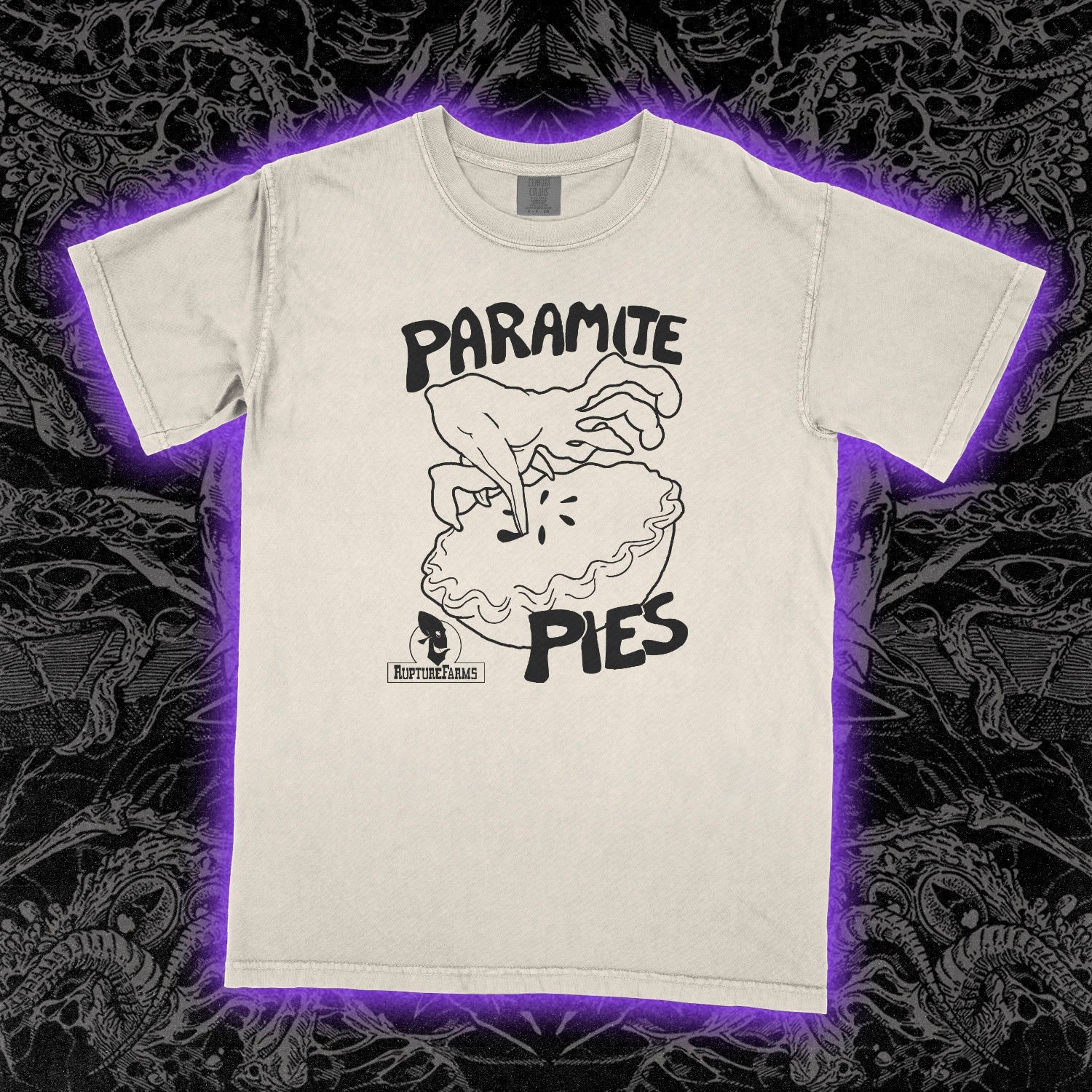 Paramite Pies Abe's Oddworld Comfort Colors Ivory Tee