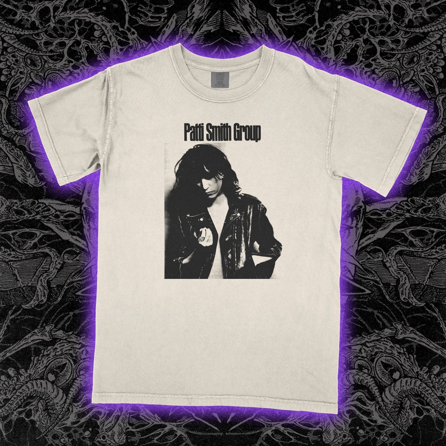 Patti Smith Group Comfort Colors Ivory Tee