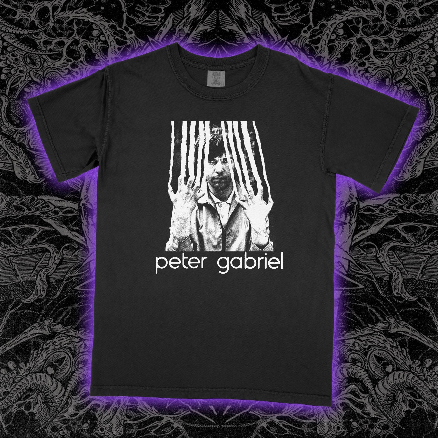 Peter Gabriel Comfort Colors Black Tee