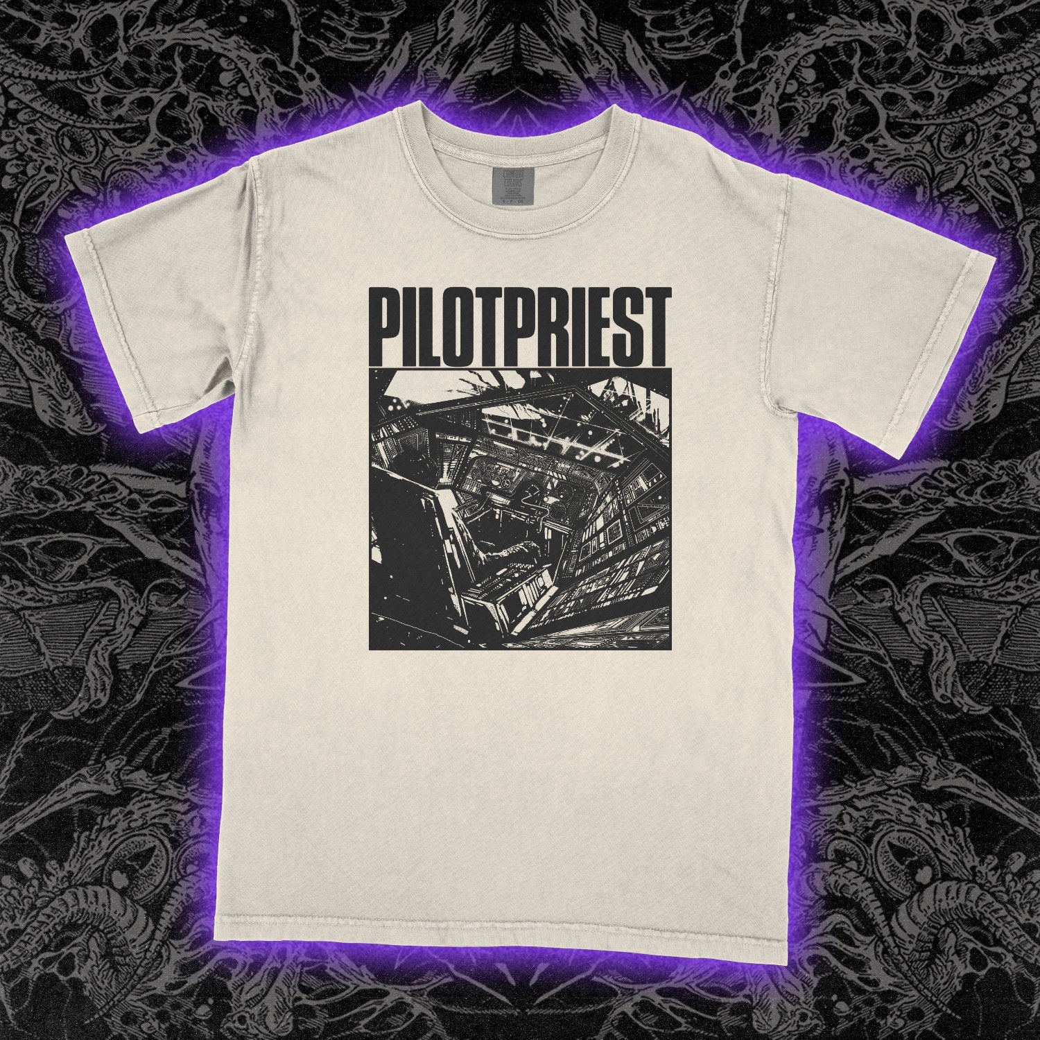 Pilotpriest Comfort Colors Ivory Tee