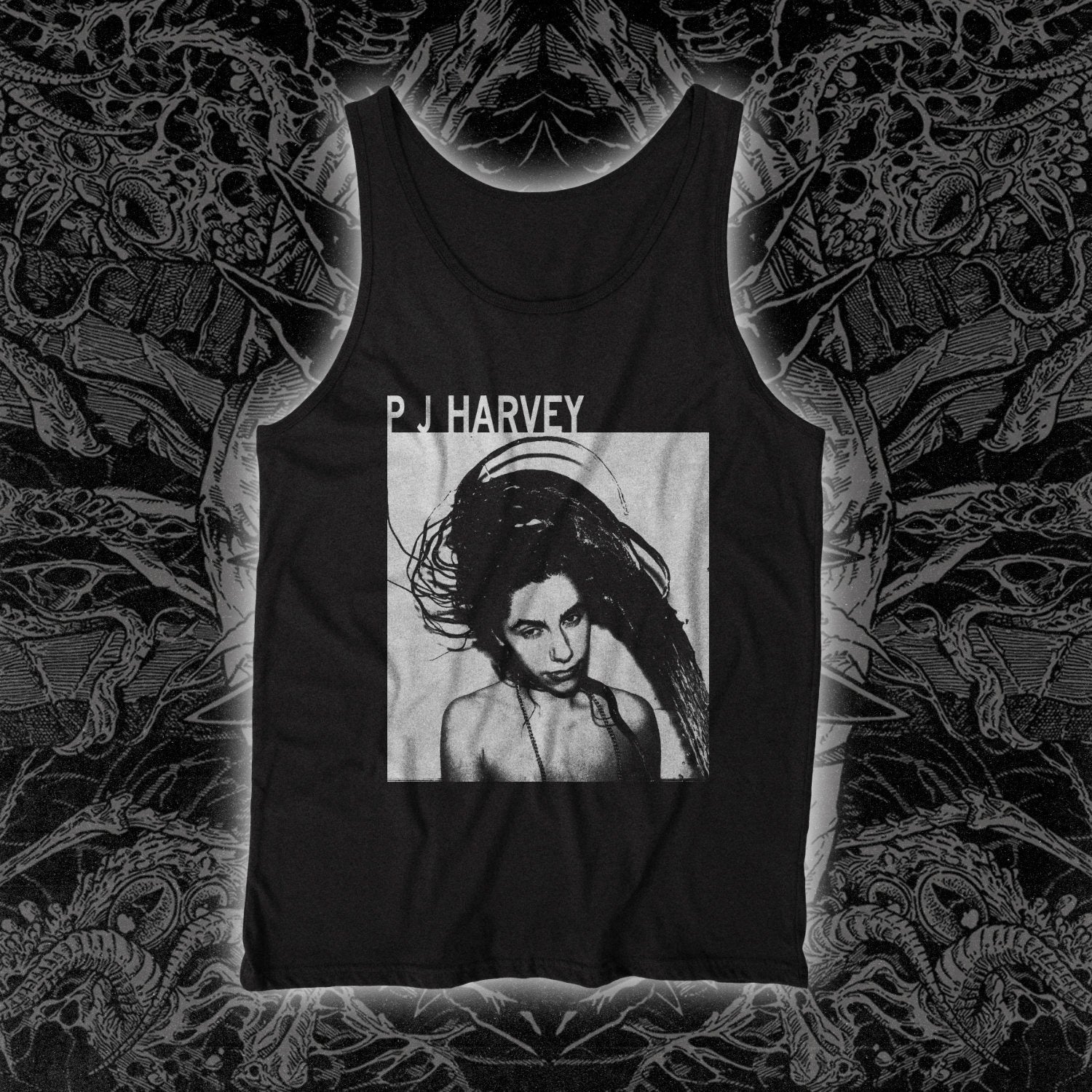 PJ Harvey Rid Of Me Tank Black