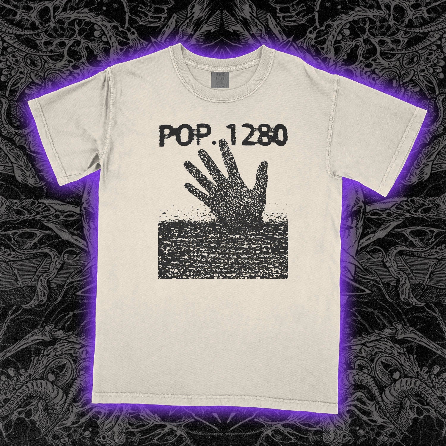 Pop 1280 Comfort Colors Ivory Tee