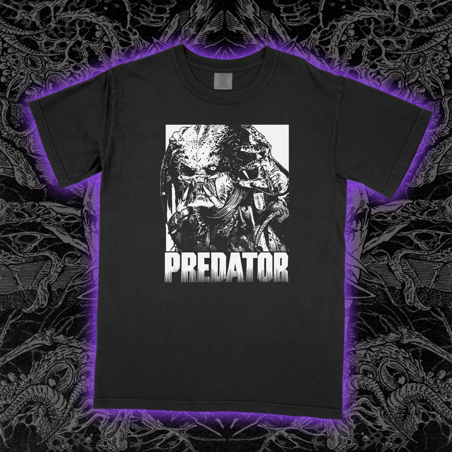 Predator Film 1987 Comfort Colors Black Tee