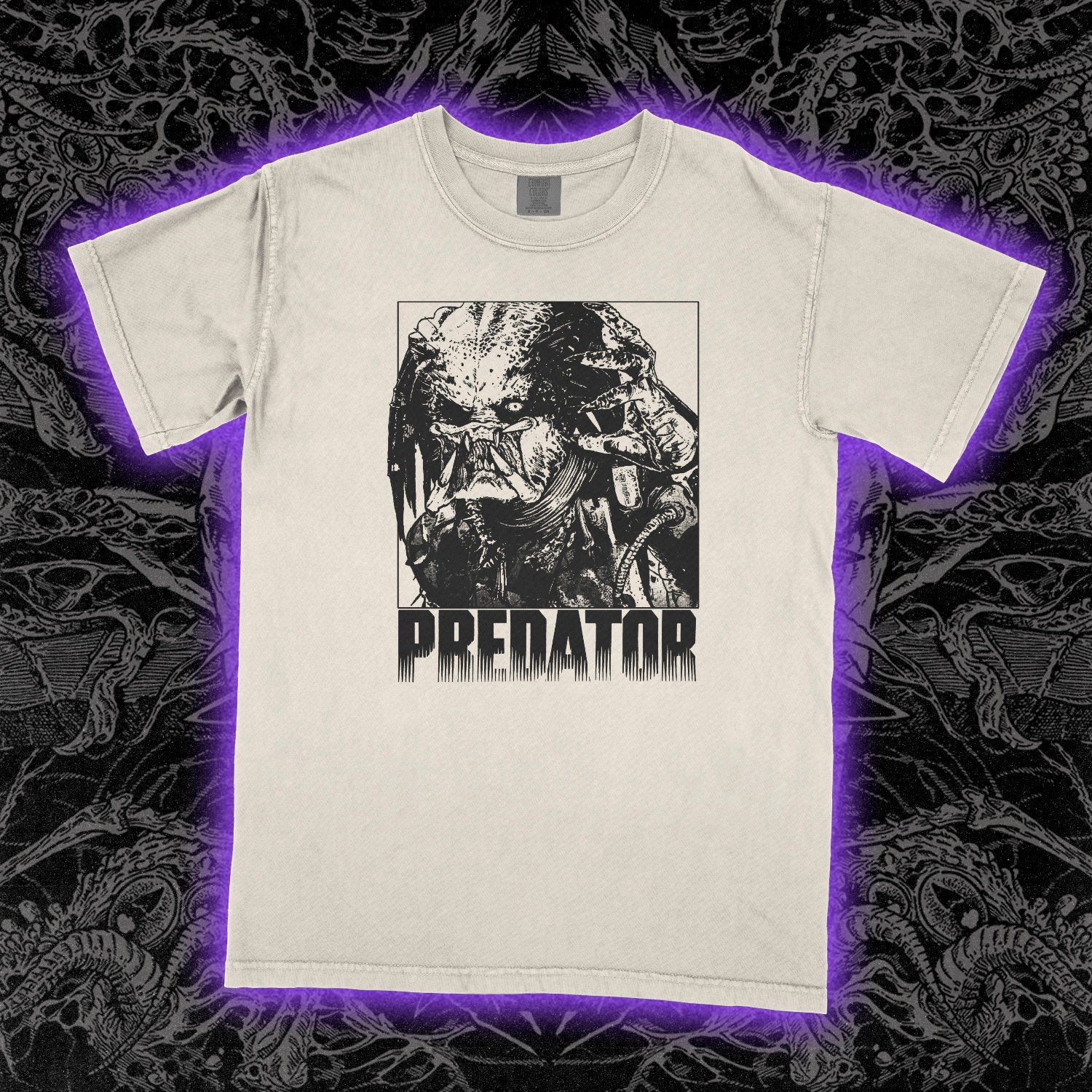 Predator Film 1987 Comfort Colors Ivory Tee