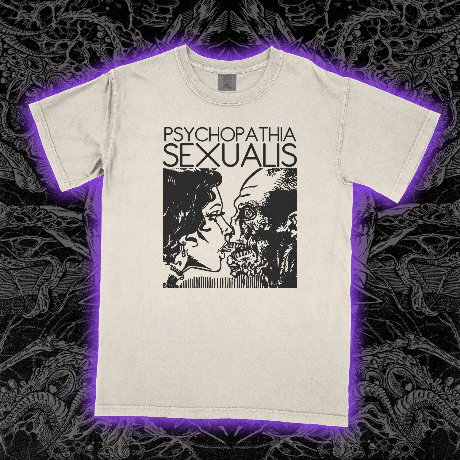 Psychopathia Sexualis Comfort Colors Ivory Tee