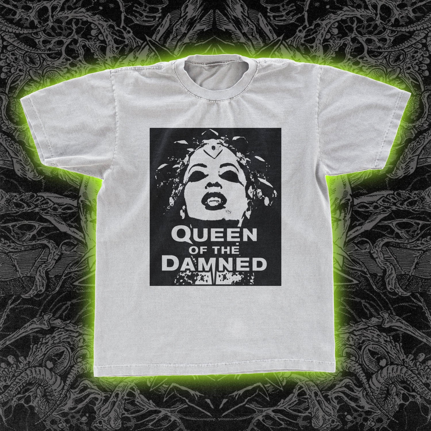 Queen of the Damned Classic Tee White