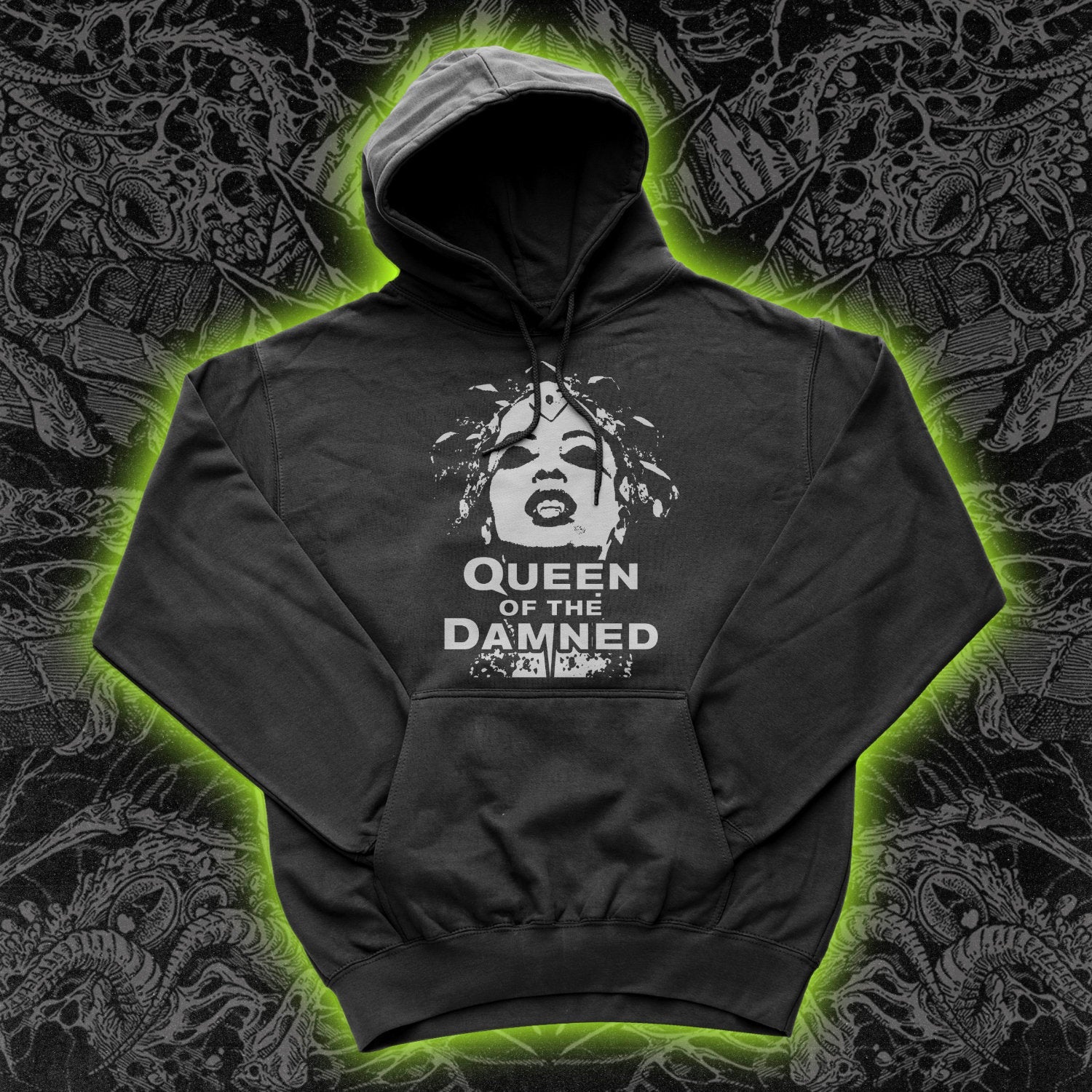 Queen of the Damned Hoodie Black