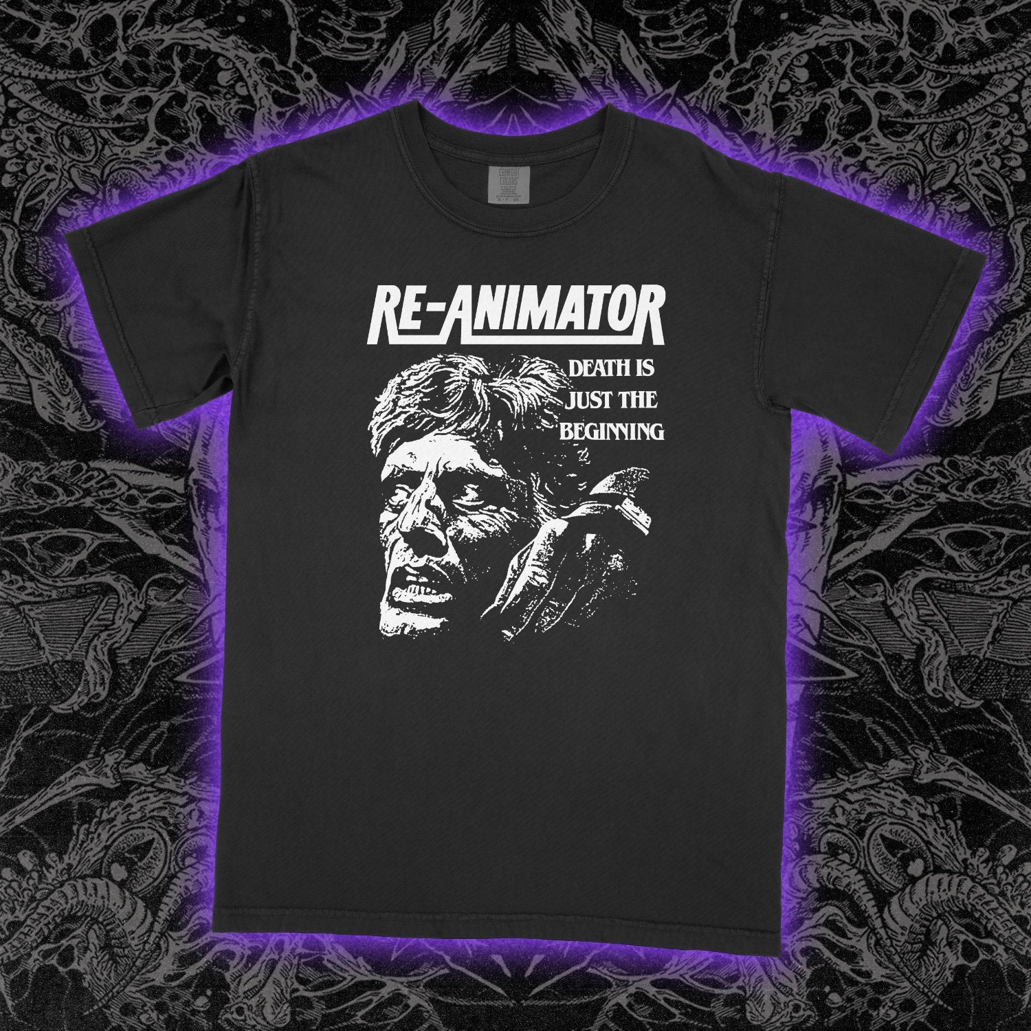 Re-Animator Comfort Colors Black Tee