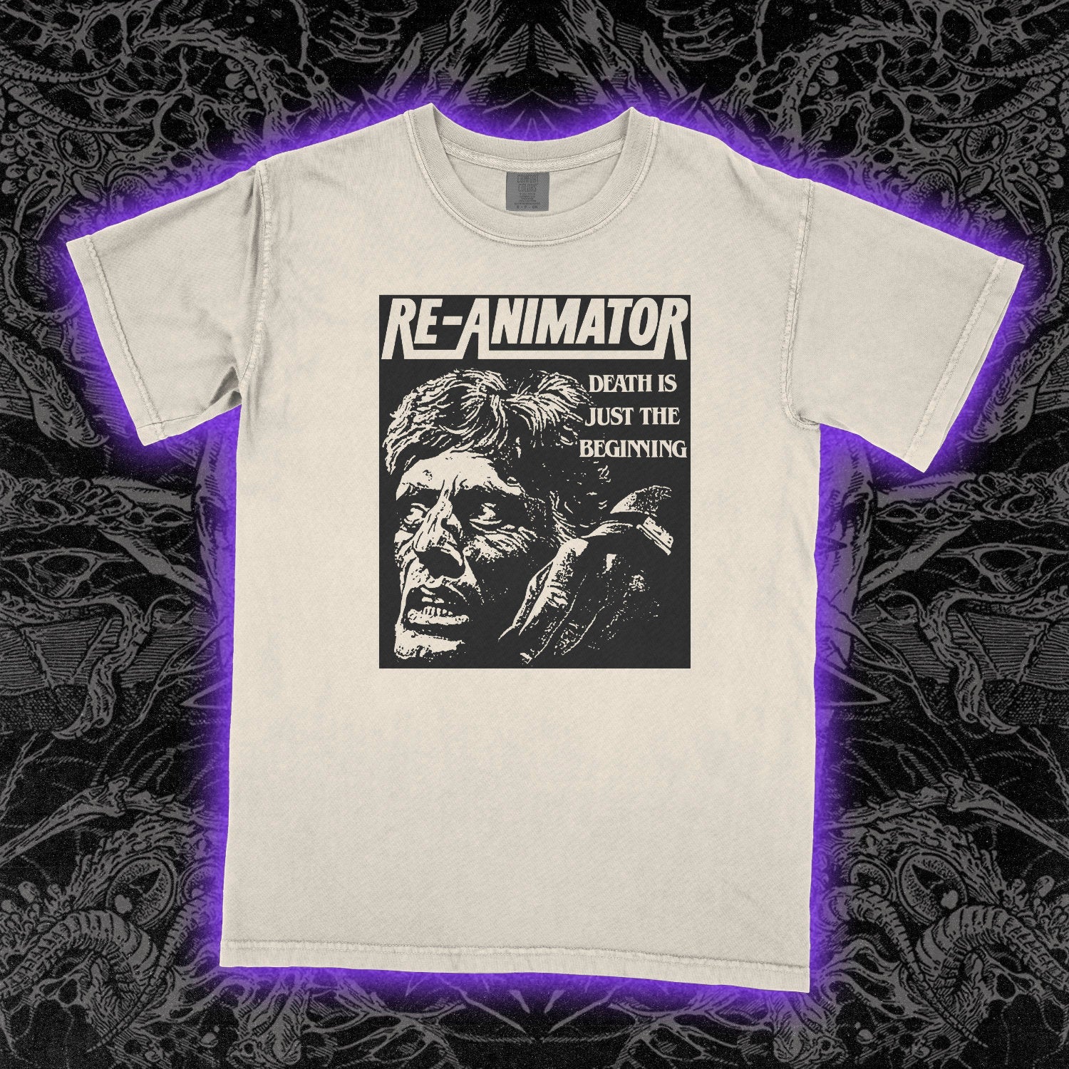 Re-Animator Comfort Colors Ivory Tee