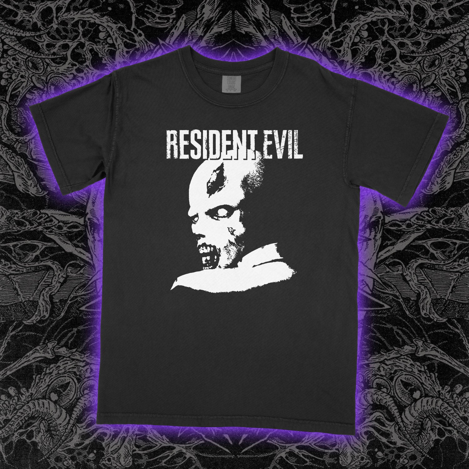 Resident Evil Comfort Colors Black Tee