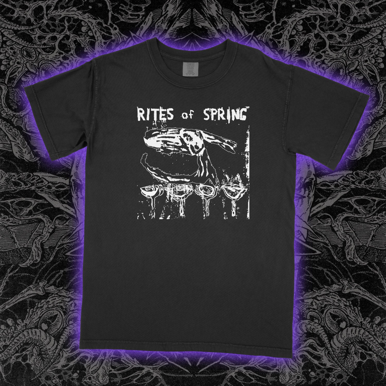 Rites Of Spring Comfort Colors Black Tee