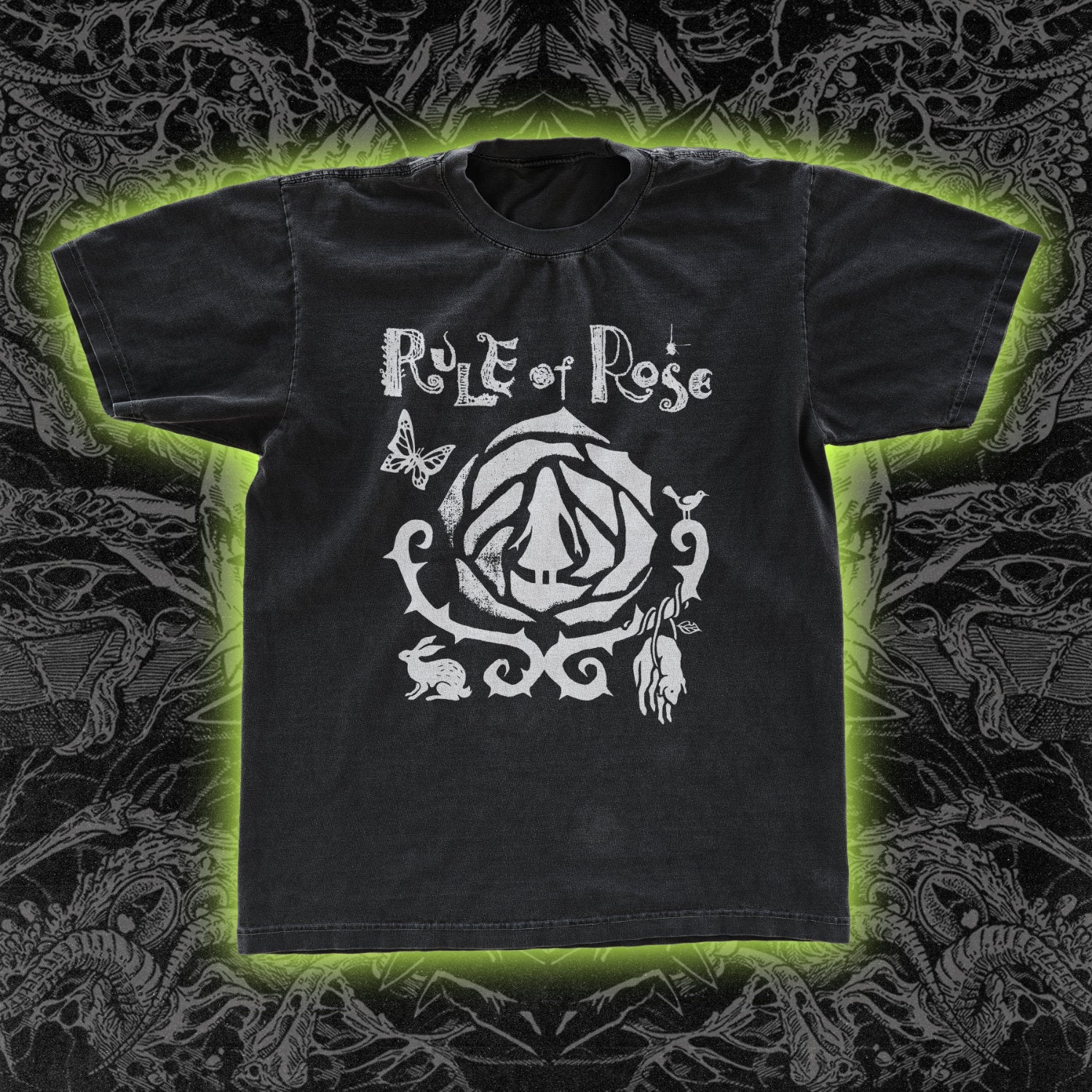 Rule of Rose Classic Tee Black