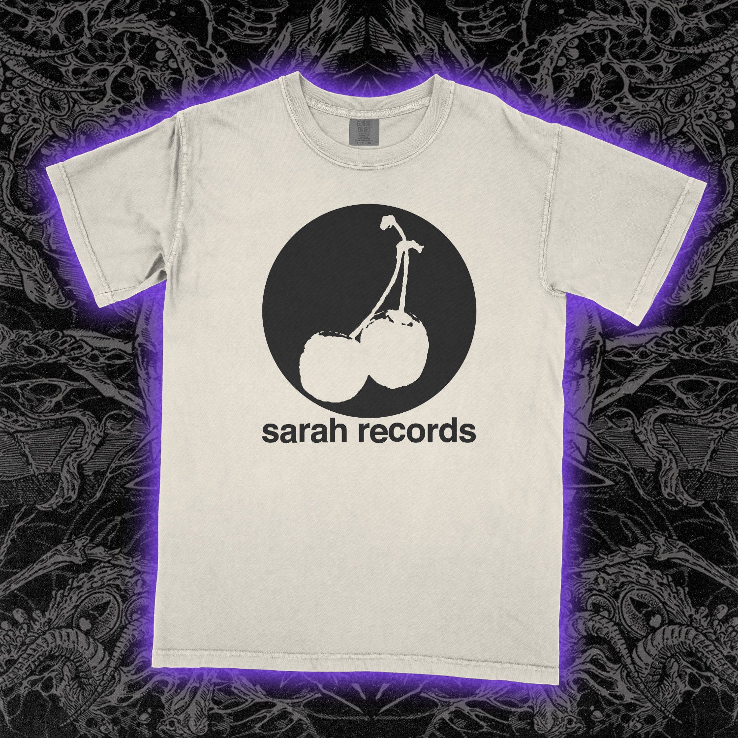 Sarah Records Cherry - Heavy Tee