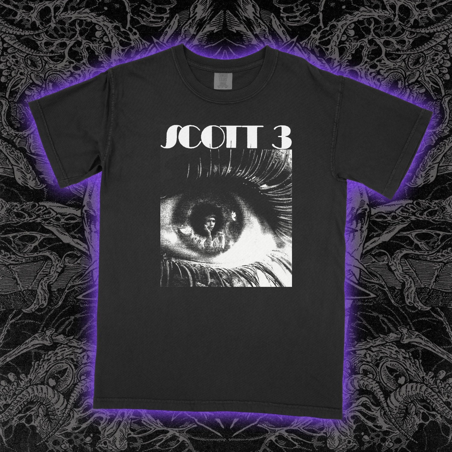 Scott Walker Scott 3 Comfort Colors Black Tee