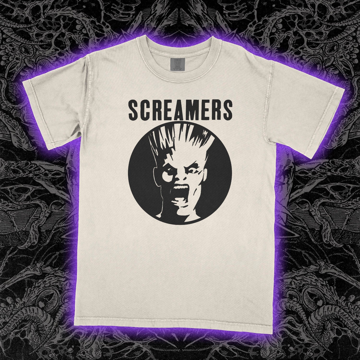 Screamers Comfort Colors Ivory Tee