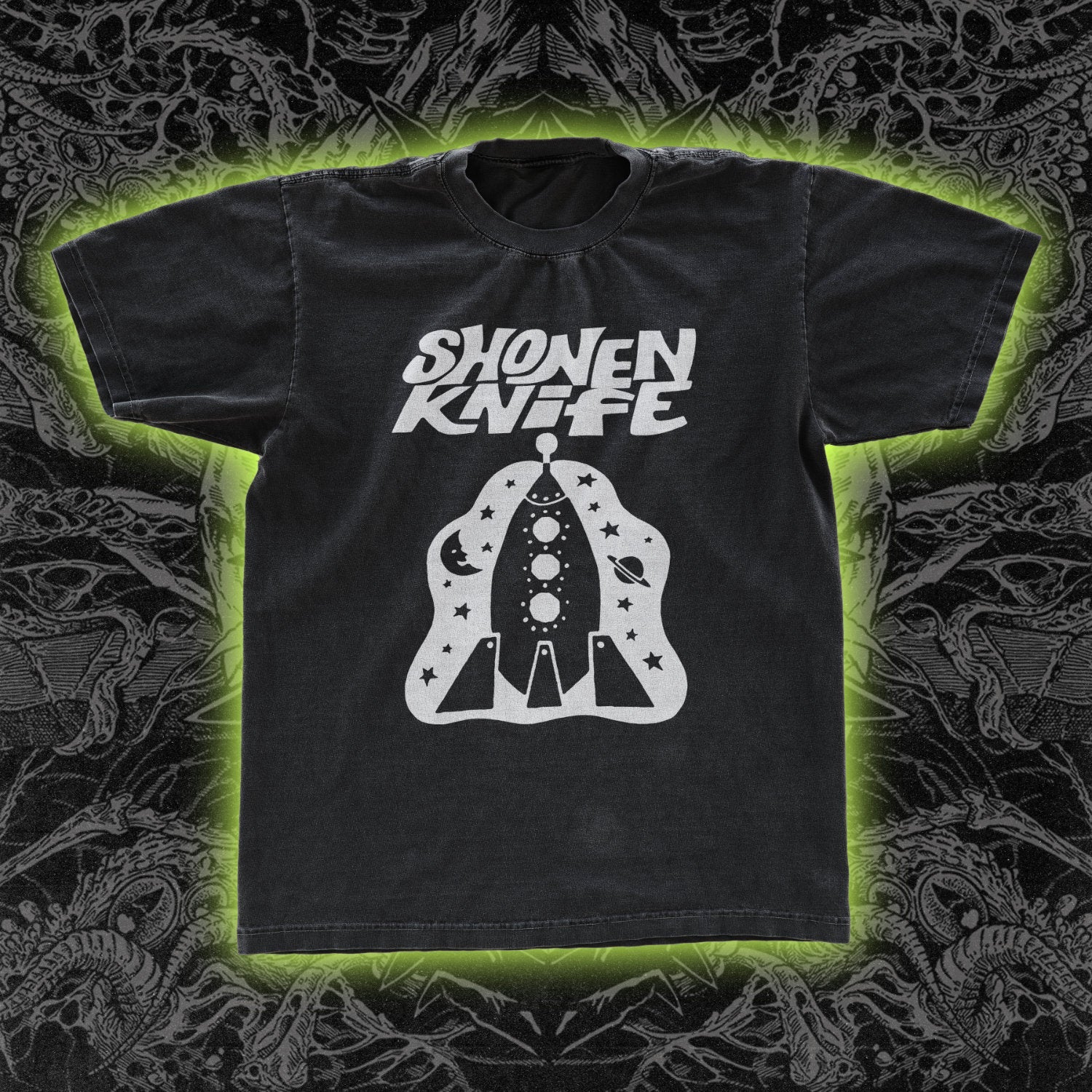 Shonen Knife Classic Tee Black