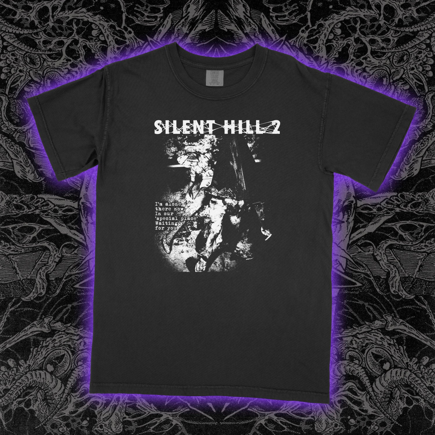 Silent Hill 2 Comfort Colors Black Tee