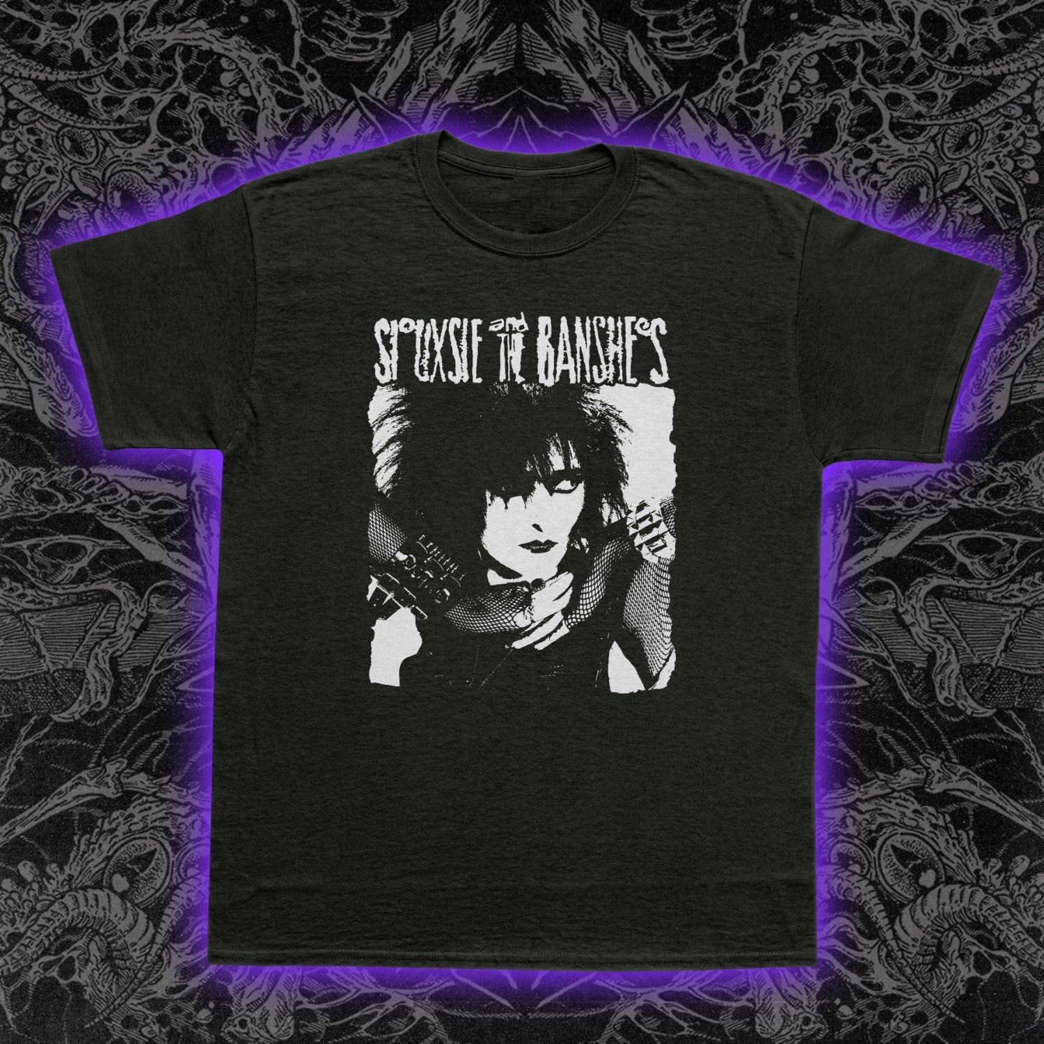 Siouxsie And The Banshees Portrait Premium Tee