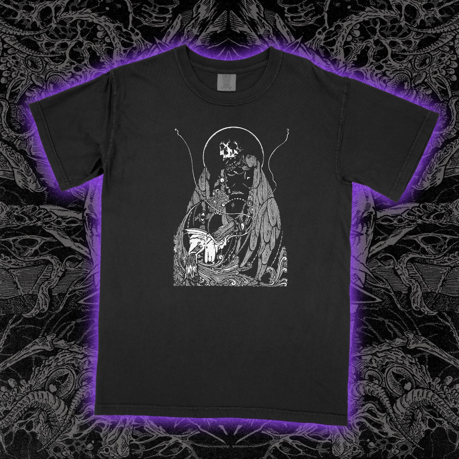 Skull Keeper Comfort Colors Black Tee