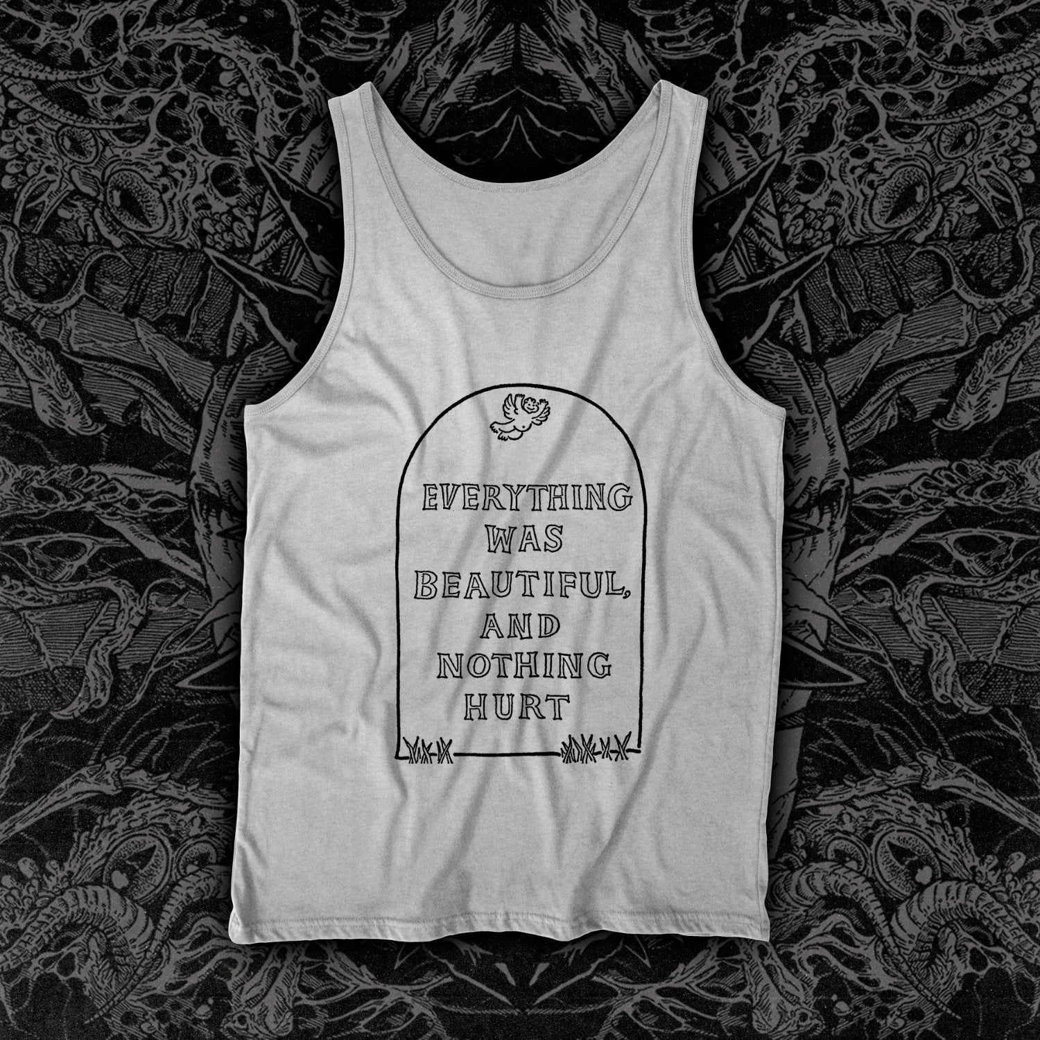Slaughterhouse Five Everything Was Beautiful Grave Tank White