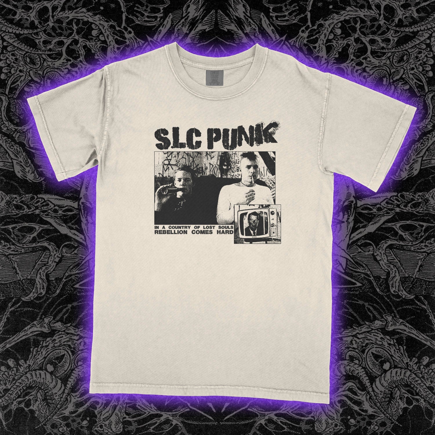 SLC Punk Comfort Colors Ivory Tee