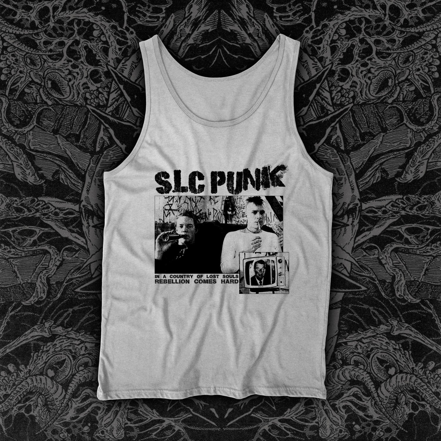 SLC Punk Tank White