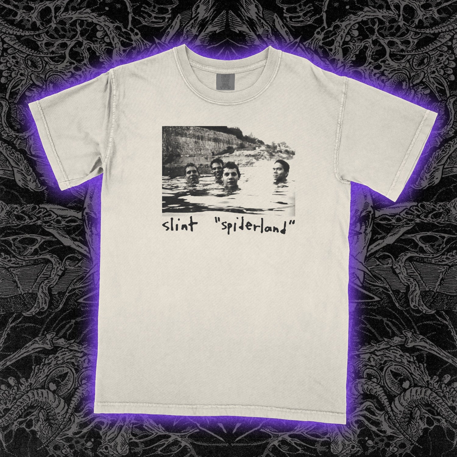 Slint Spiderland Comfort Colors Ivory Tee