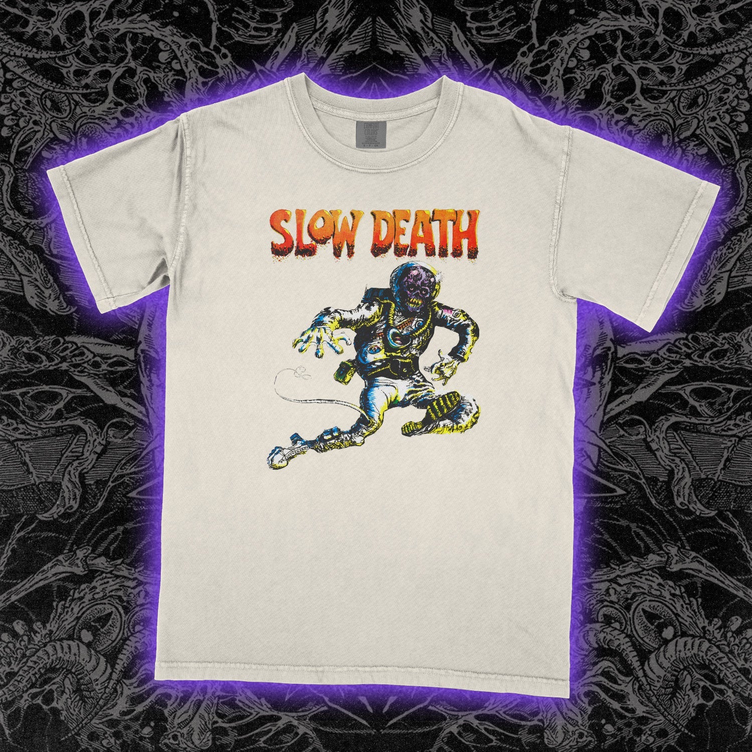 Slow Death Comfort Colors Ivory Tee