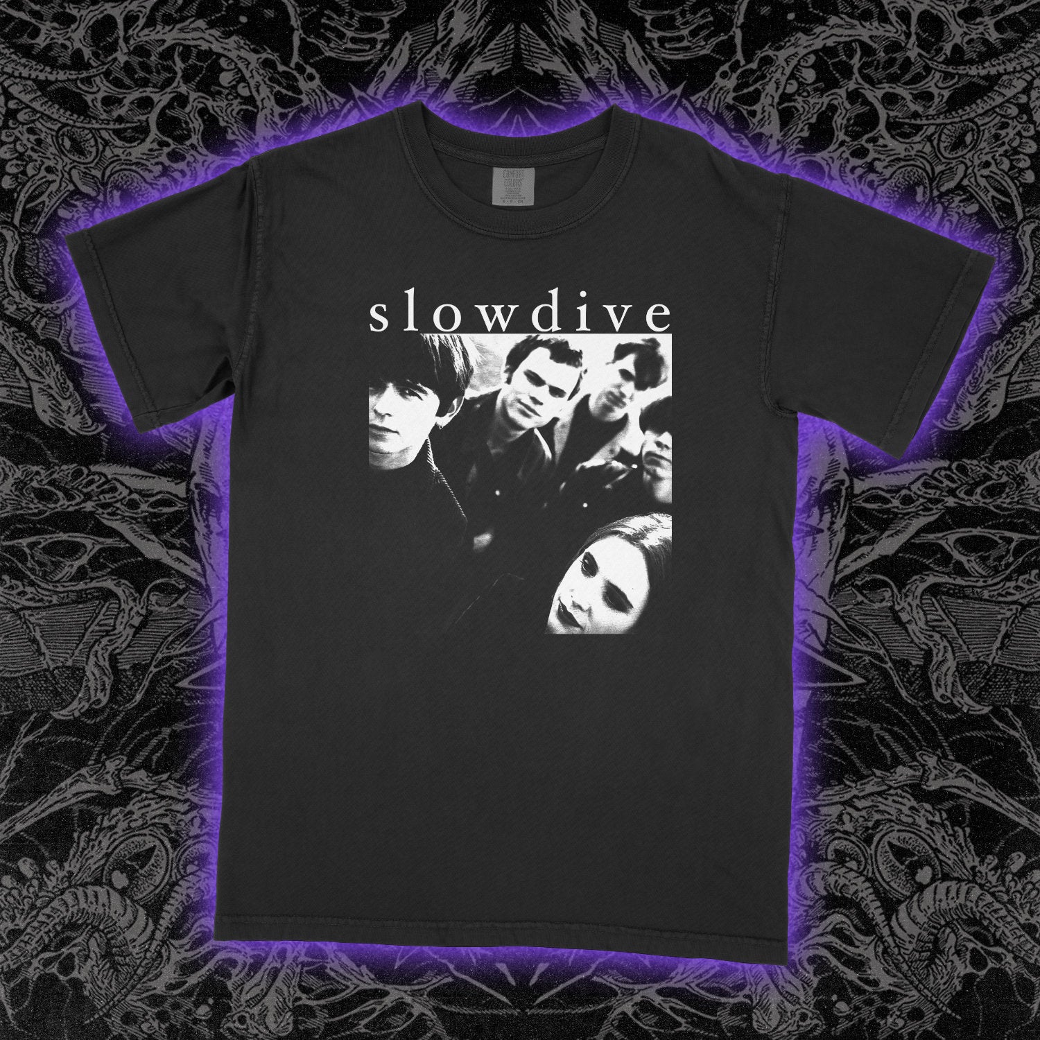 slowdive Tシャツ　L　souvlaki 黒 Souvlaki Black T-Shirt – Slowdive