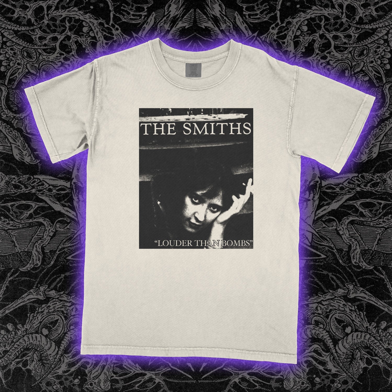 Smiths Louder Than Bombs Comfort Colors Ivory Tee