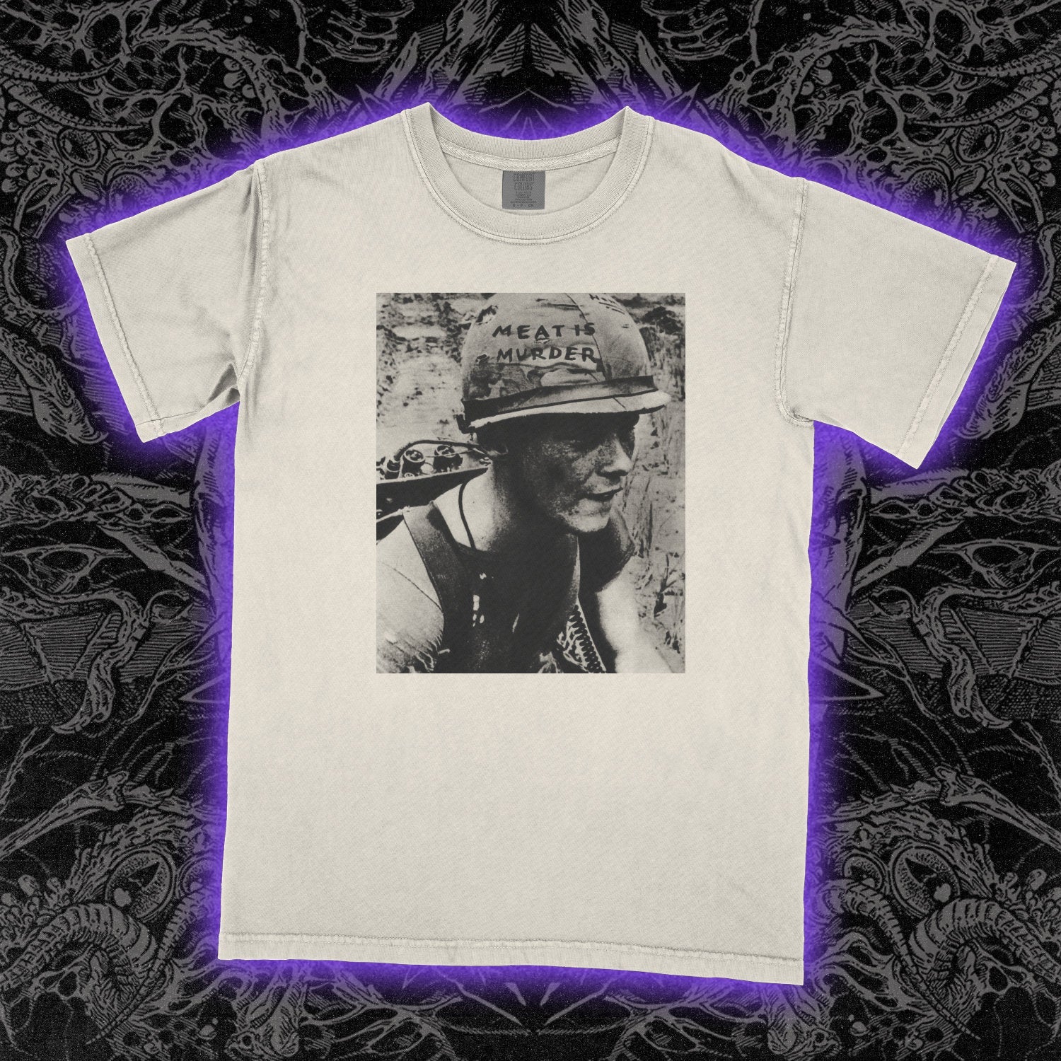 Smiths Meat Is Murder Comfort Colors Ivory Tee