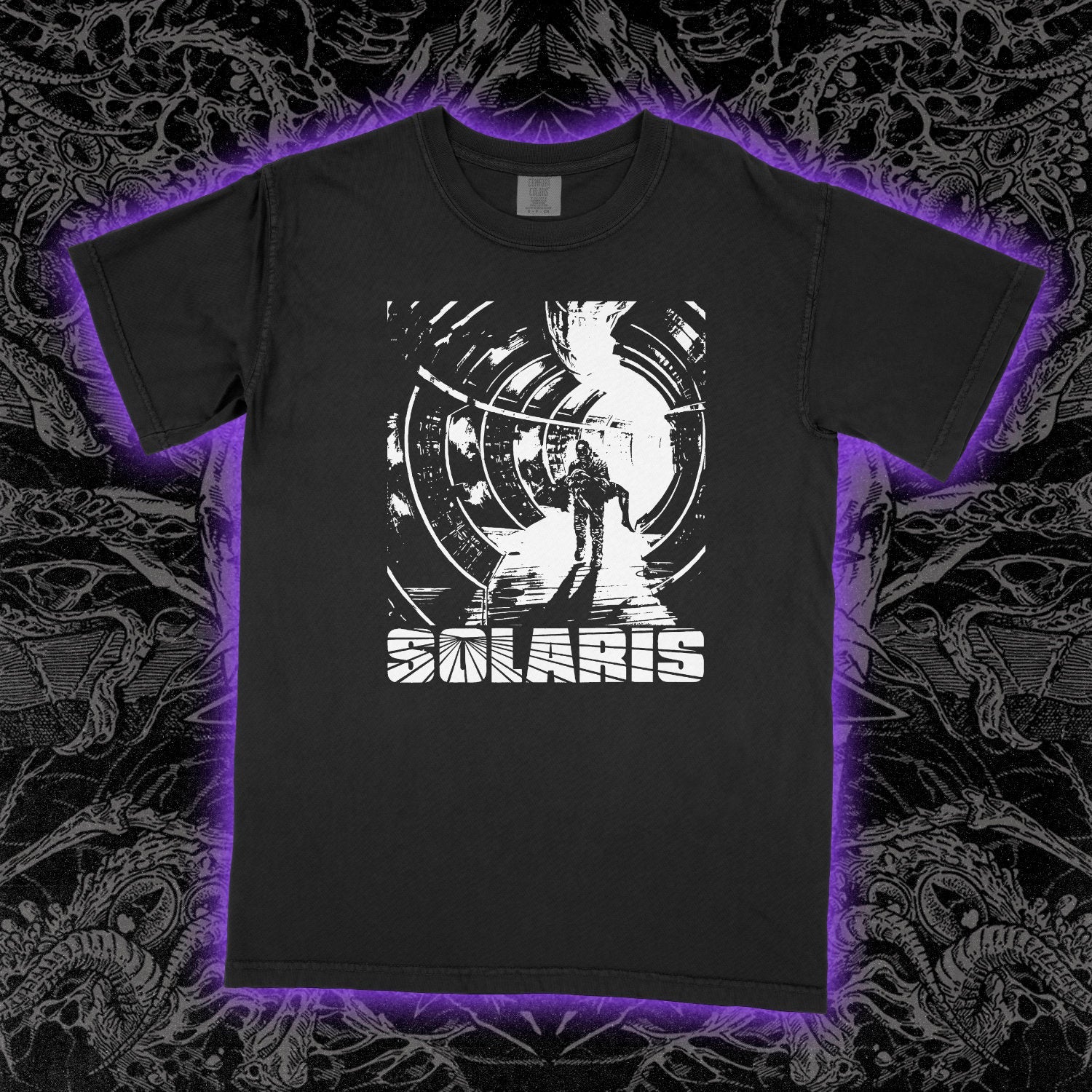 Solaris Film 1972 Comfort Colors Black Tee